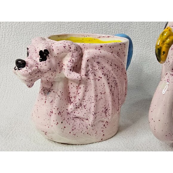 Handmade Ceramic Dragon & Flamingo Coffee Mugs - Picture 2 of 12
